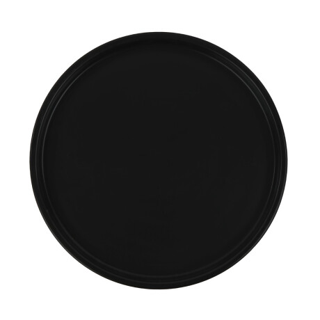 Plato de ceramica negro Plato de ceramica negro