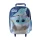 Mochila infantil Baby Yoda con Carro Tafeta Chica 35 x 26 cm - AZUL