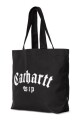 Canvas Graphic Tote Large Negro