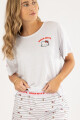 Pijama bow hello kitty Blanco