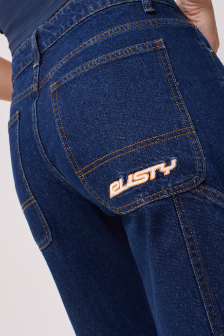 BERMUDA JEAN MIRELA RUSTY Azul Oscuro