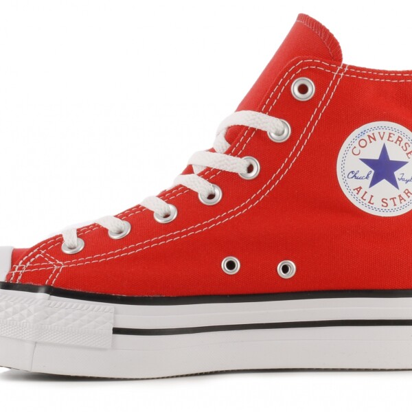 Championes Unisex Converse - All Star Chuck Taylor Hi Plataforma Rojo
