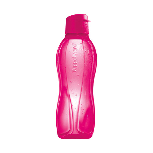BOTELLA ECO TWIST TUPPERWARE CON PICO 1 LT FUCSIA