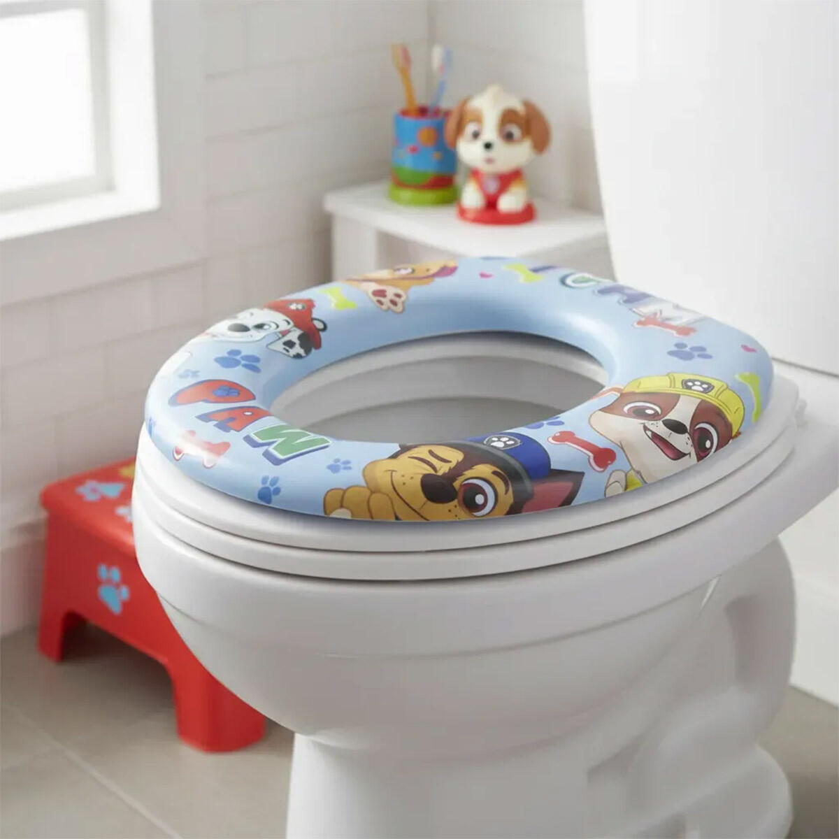 Reductor adaptador de Inodoro infantil de Paw Patrol - CELESTE 