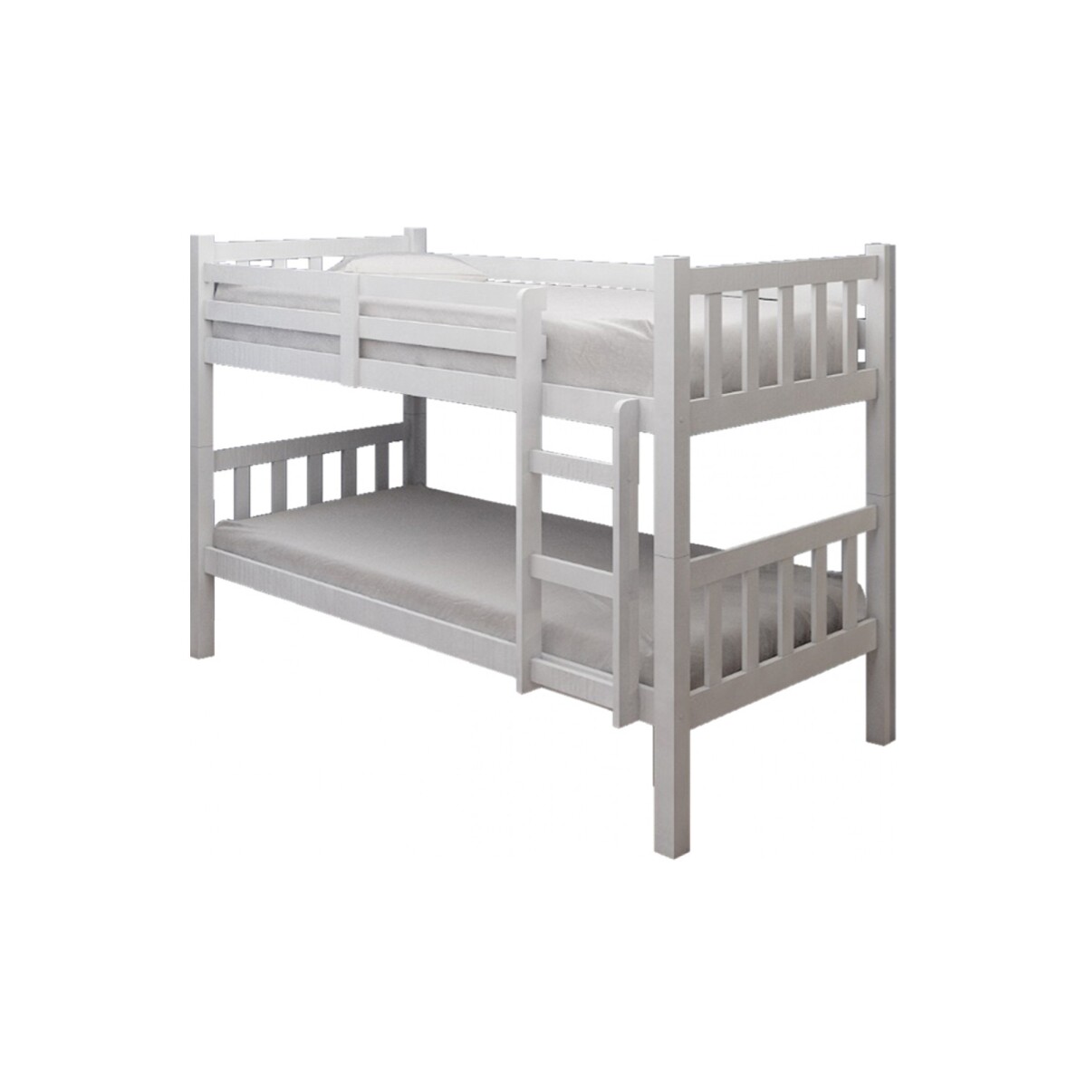 CUCHETA - 1 PLAZA PINO-Y-MDF BLANCO B102 