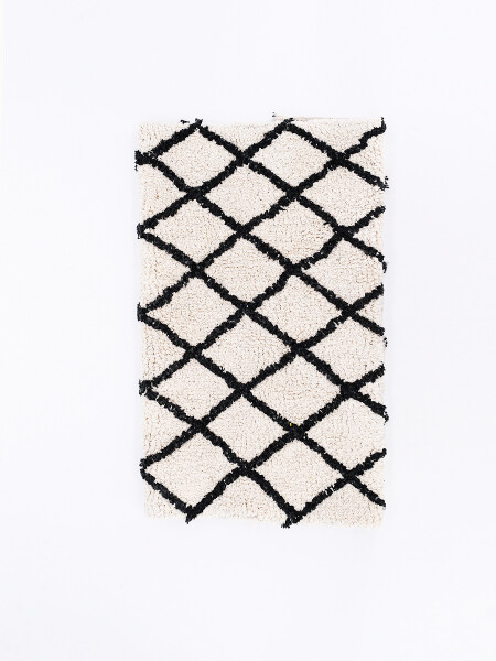 ALFOMBRA ALGODON BLANCO