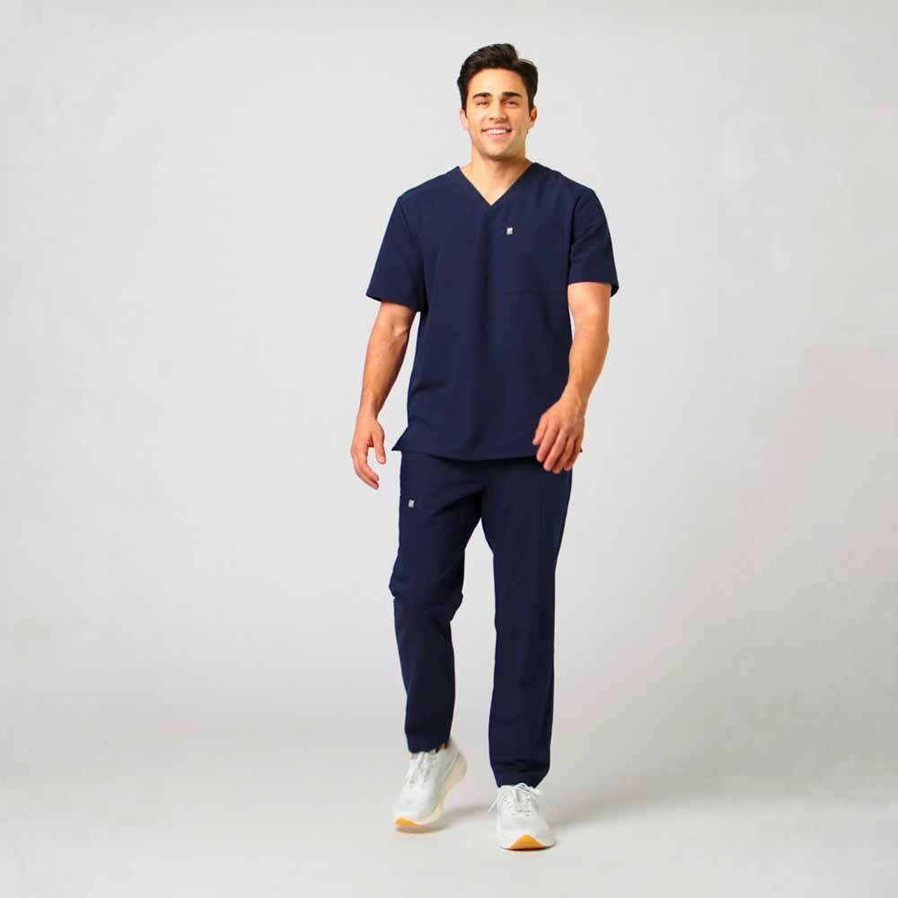 Polo Helix Scrub Hombre Wave