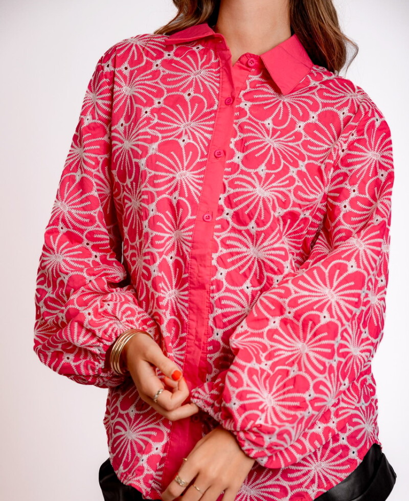 Camisa Francia fucsia