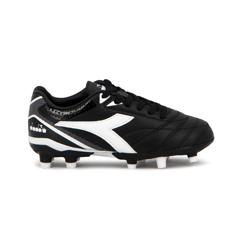 Diadora Futbol Tifosi MD Kids - Negro-Blanco Negro-Blanco