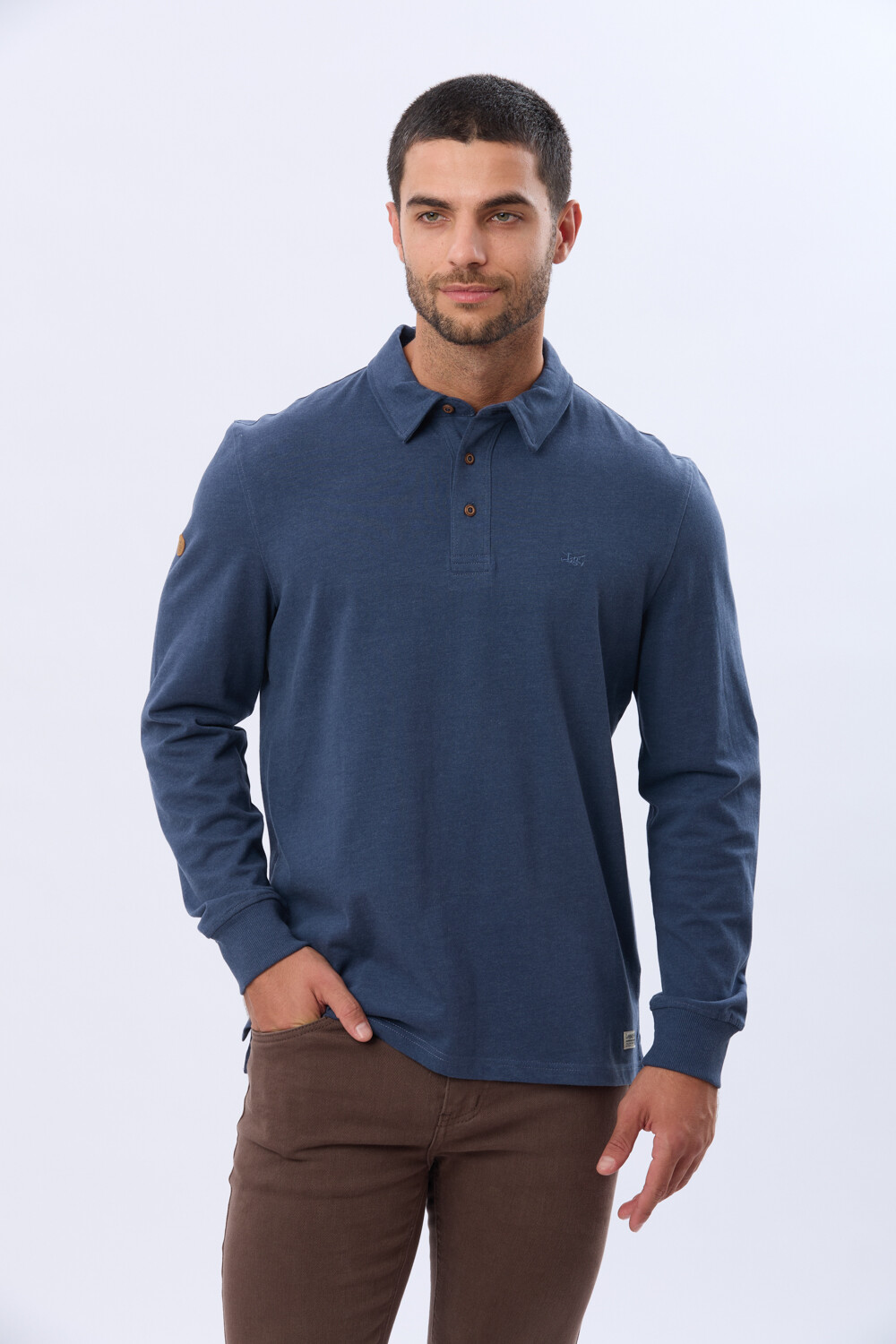 REMERA POLO JERSEY Piedra