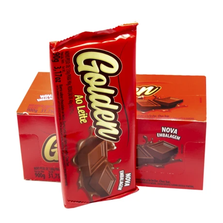Chocolate BEL Golden 90grs Grande 10pcs Chocolate Leche