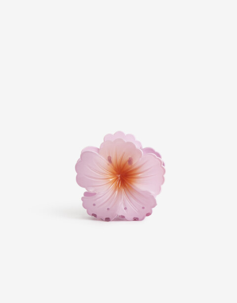 Broche Flores Broche Acrílico Flor - Combinacion Bicolor