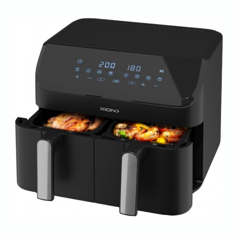 Freidora De Aire Doble Canasto XION XI-FR80.CU Capacidad 8Lts Freidora De Aire Doble Canasto XION XI-FR80.CU Capacidad 8Lts