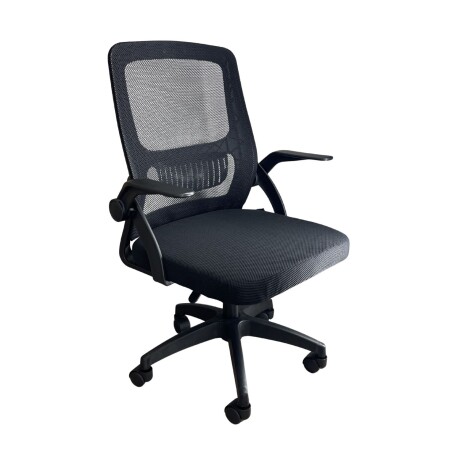 Silla Oficina Trent Ergonomica Giratoria para Escritorio Negro