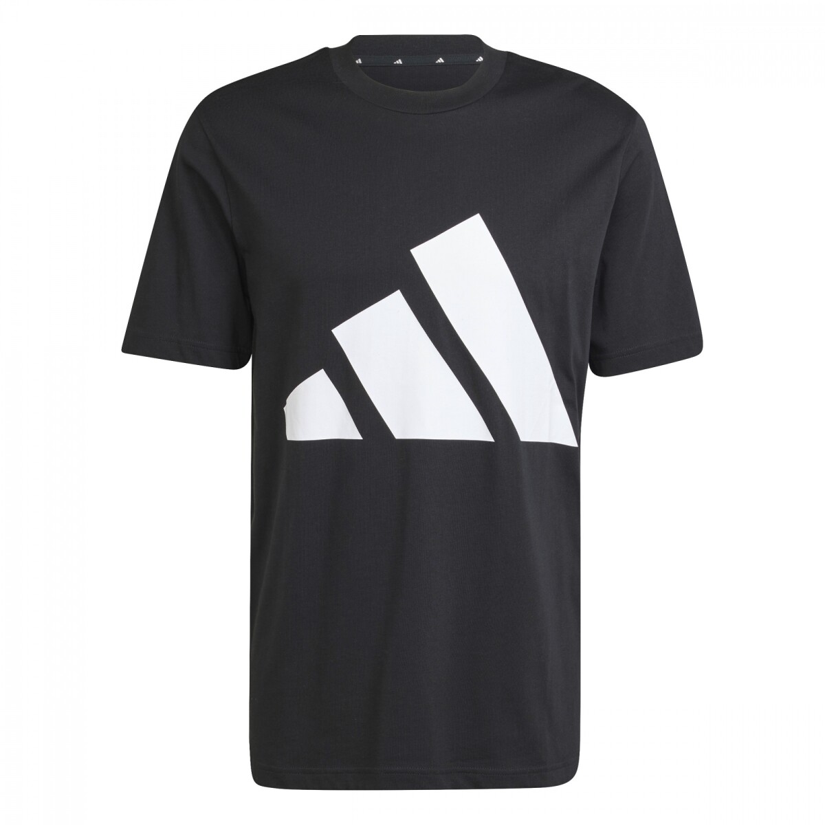 Remera Essentials Big Logo de Hombre - Negro 