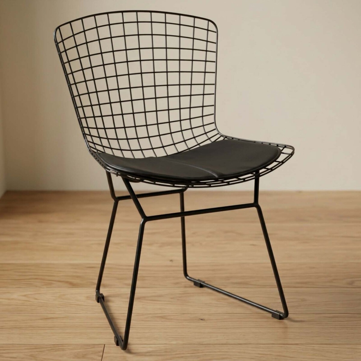 SILLA - METAL NEGRO BERTOIA C-451 