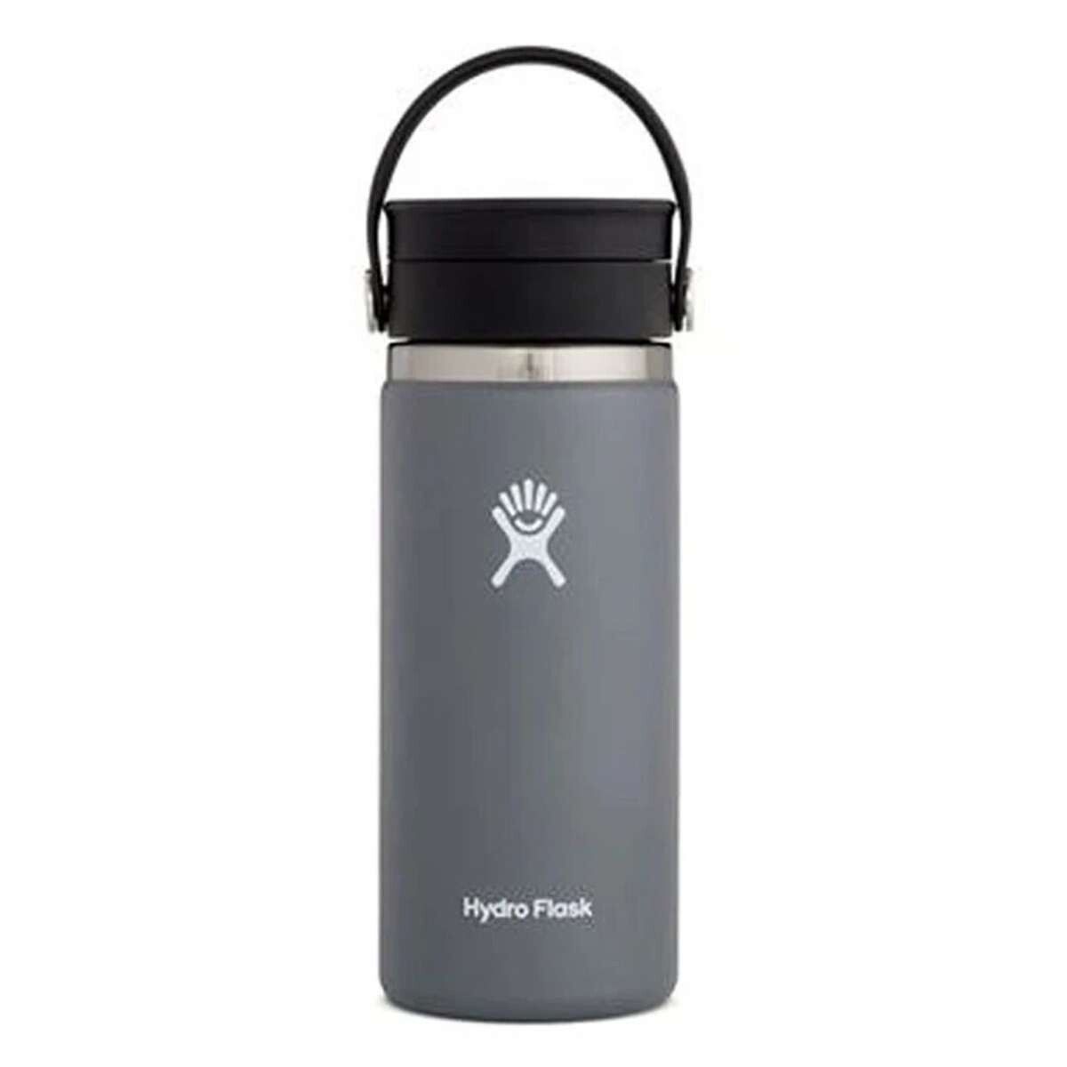 Taza Hydro Flask 16 Oz Wide Mouth Flex Sip Lid - Gris 