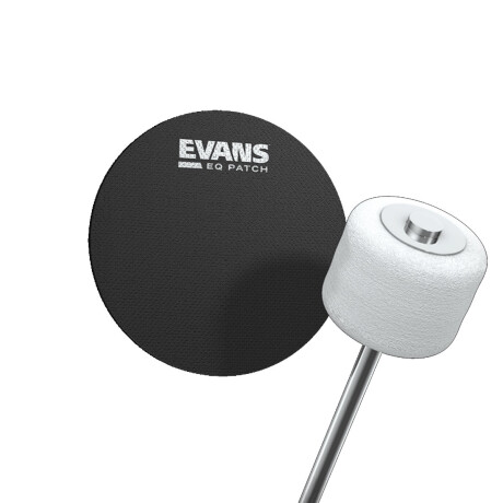 PARCHE PROTECTOR EVANS EQ BASS SINGLE BLACK PARCHE PROTECTOR EVANS EQ BASS SINGLE BLACK