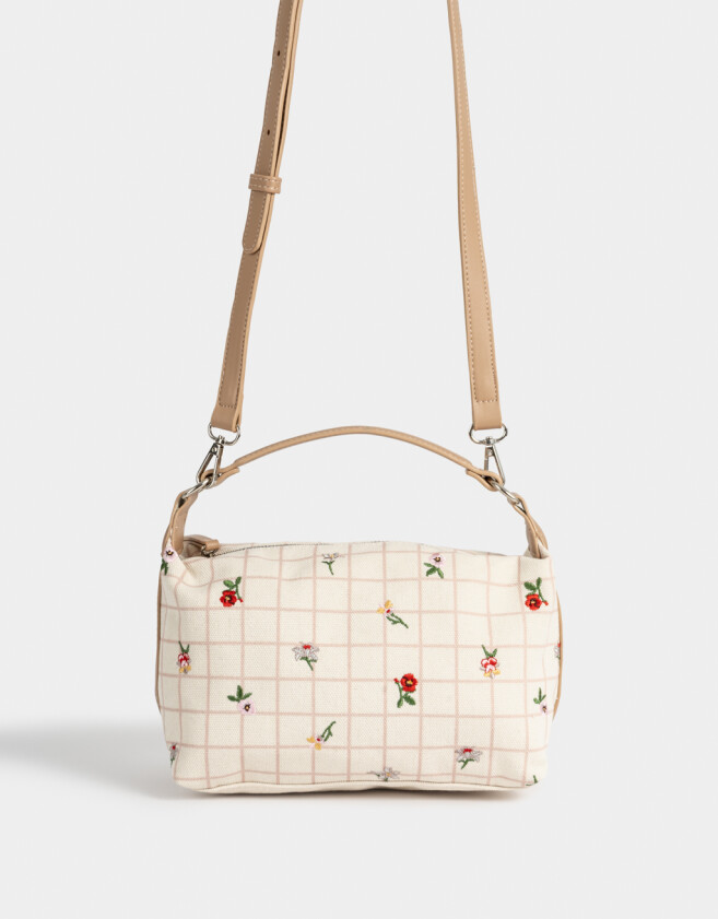 Bandoleras Bandolera Canvas Flores - Estampado Flores
