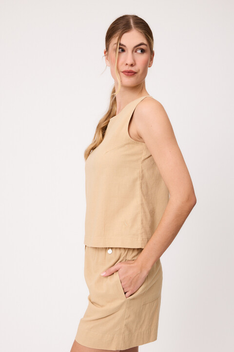 TOP BORINA POLANCO Beige
