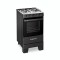 COCINA A GAS HOGARON GALWAY Cocina A Gas HOGARON Galway 4 Hornallas Mesa Acero Inoxidable, Horno 50L Limpia Fácil Y Encendido Manual - Negra