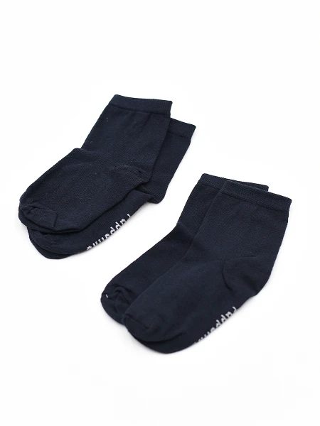 MEDIAS UNIFORME SET X 2 AZUL OSCURO