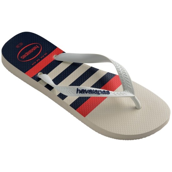 Ojotas Havaianas Top Nautical Blanco