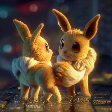 Eevee (Flocked) Pokemon (Version Latam Exclusivo) - 577 Eevee (Flocked) Pokemon (Version Latam Exclusivo) - 577