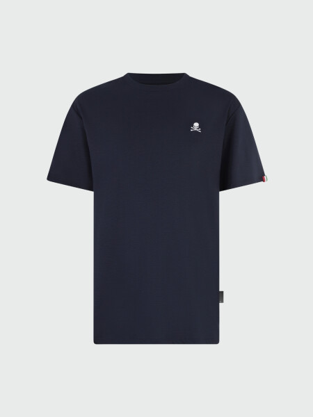 PHILIPP PLEIN - Camiseta básica de cuello redondo con calavera 0