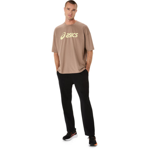 Graphic Relaxed Tee - Hombre Taupe Grey