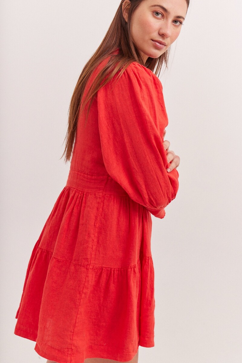 Vestido New Cadaques Rojo