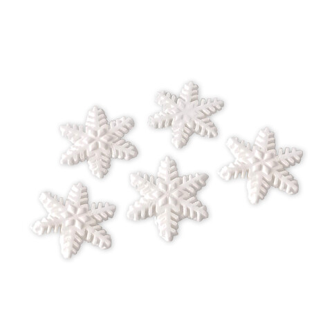 Adorno Copo de Nieve Grande x5