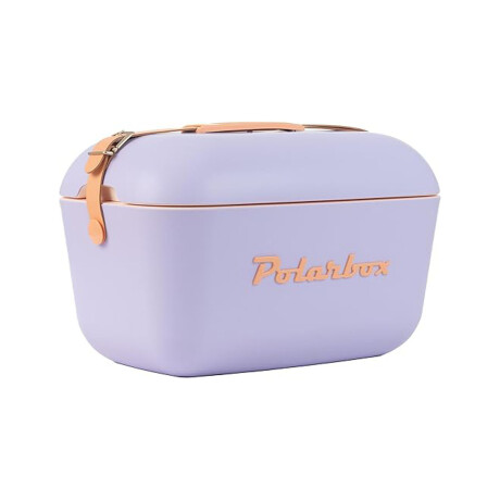Conservadora Térmica Retro 12L Polarbox Playa Camping Viajes Malva/naranja