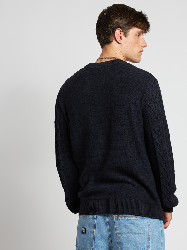 SWEATER LEIVA RUSTY Negro