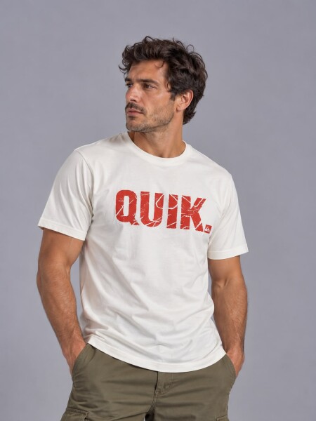 T-SHIRT QUIKSILVER 40609 M.C QUIK CRUDO