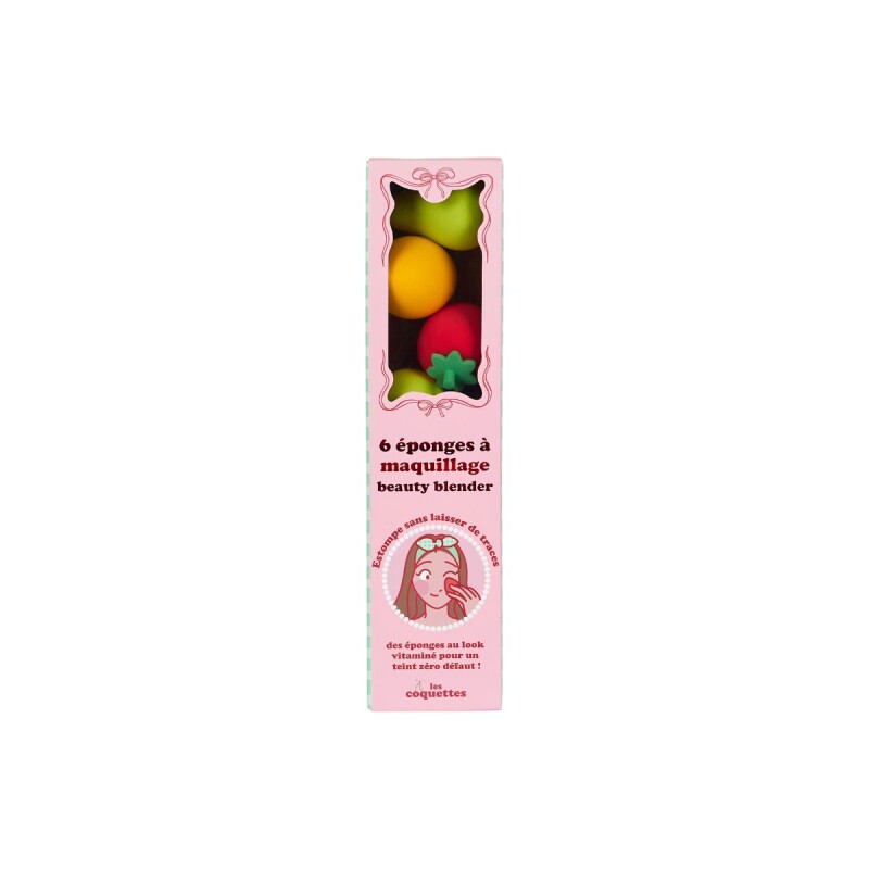 Set x3 esponjas de maquillaje Modelo Frutas Le Estudio Set X3 Esponjas De Maquillaje Modelo Frutas Le Estudio