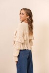 BLUSA SAVANNA BEIGE BLUSA SAVANNA BEIGE