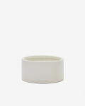 Macetero Aiguablava de cemento blanco Ø 62 cm