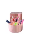 Organizador giratorio 360º de escritorio ibi craft tendance - rosado Organizador giratorio 360º de escritorio ibi craft tendance - rosado