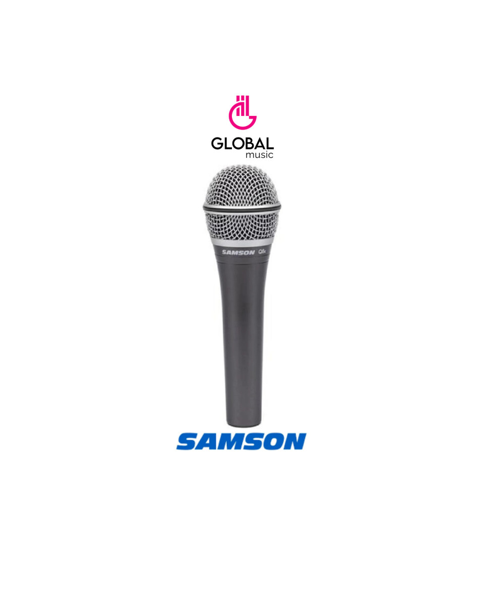 Microfono Dinamico Samson Q8x Supercardioid 