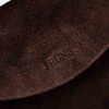 Mini Bag Viena En Cuero Gamuza Marron