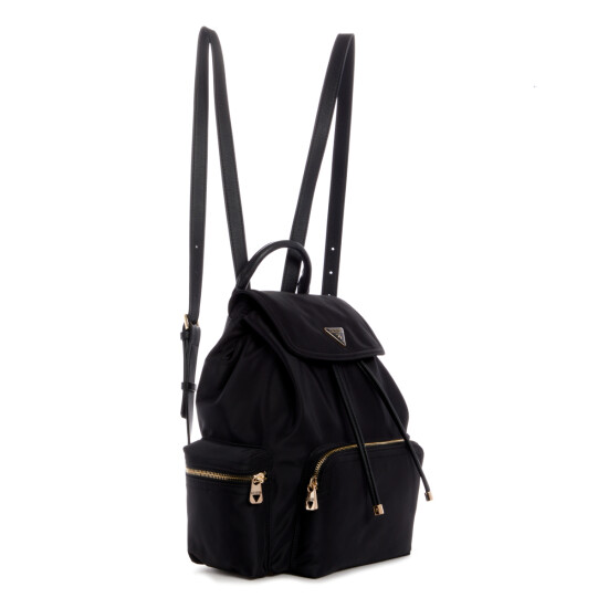 Mochila Guess Eco Gemma Mediana Negro 0