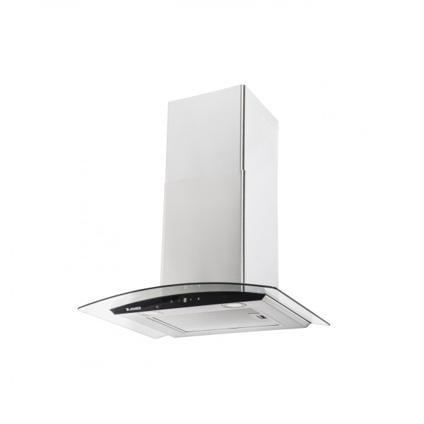 Campana Extractora James 60 Inox Curva Campana Extractora James 60 Inox Curva