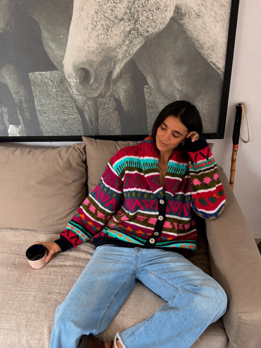 Saco Rosly Lana - Multicolor 
