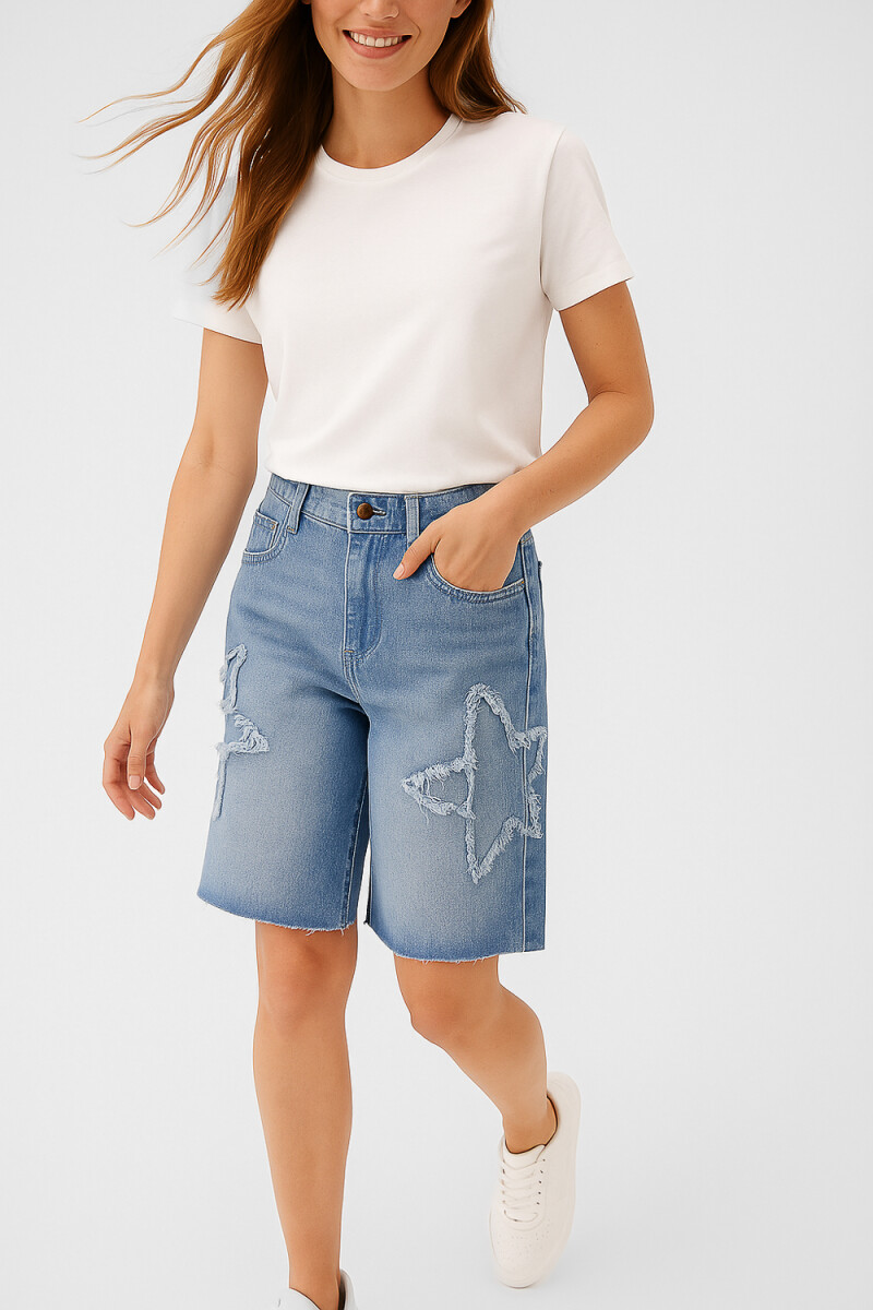 Bermuda Janet - Azul Claro 