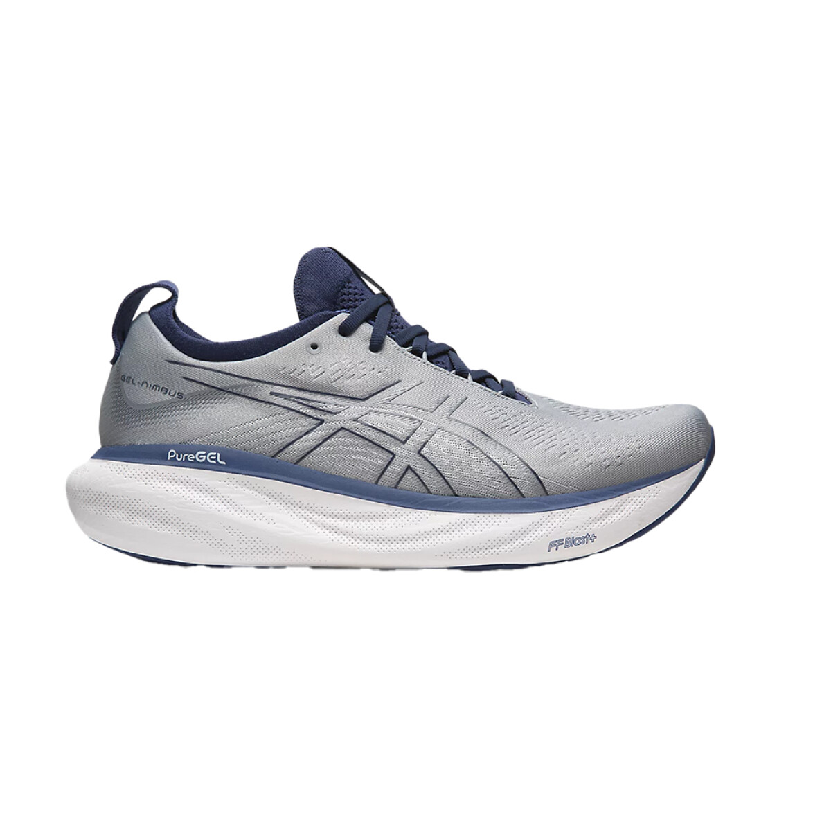 Championes Asics Gel Nimbus 25 - Grey & Navy 