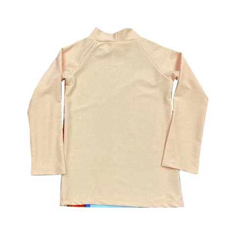 Remera UV Malla Infantil Stitch Varios Talles SALMON