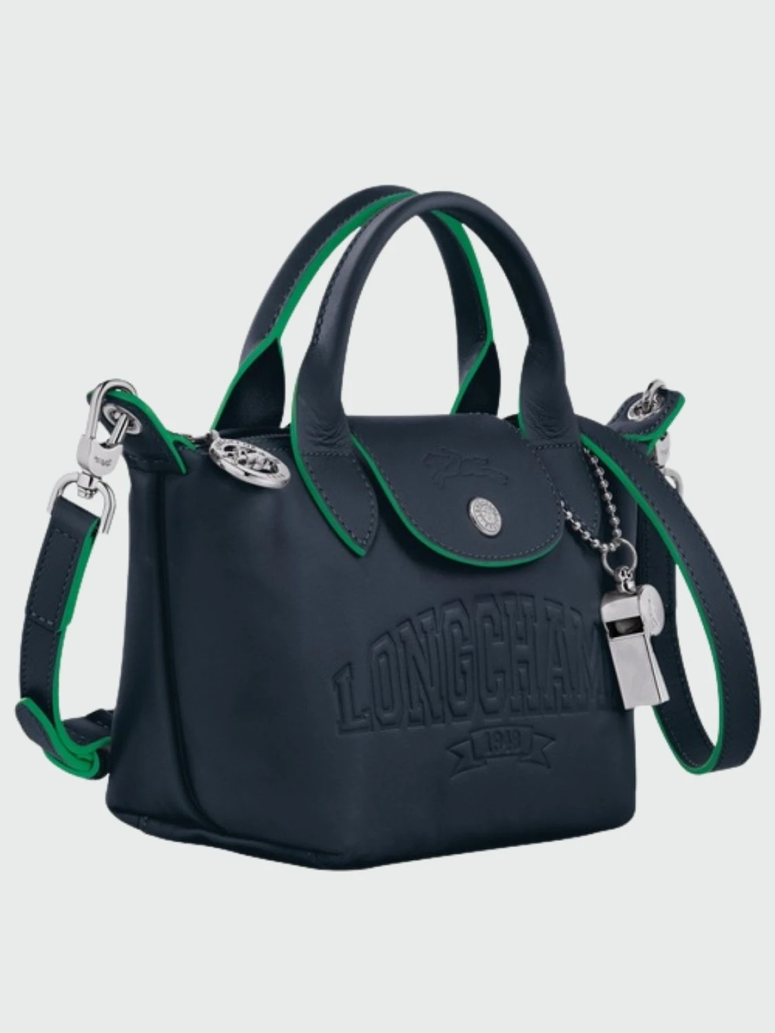 Longchamp - Le Pliage Xtra Boslo con Asa Superior XS Azul