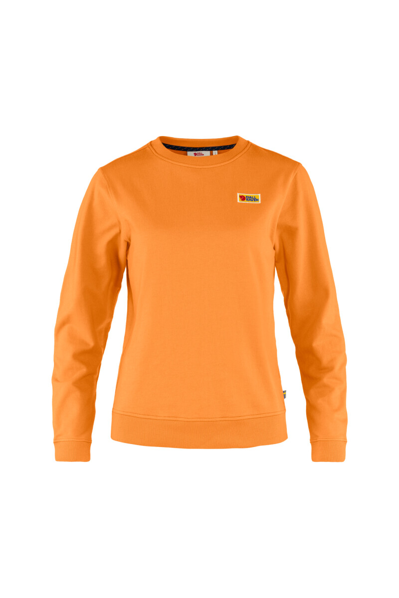 Vardag Sweater W - Spicy Orange 