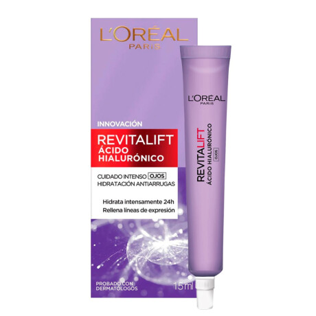 Crema de Ojos L'Oréal Paris Revitalift Ácido Hialurónico 15ml Crema de Ojos L'Oréal Paris Revitalift Ácido Hialurónico 15ml